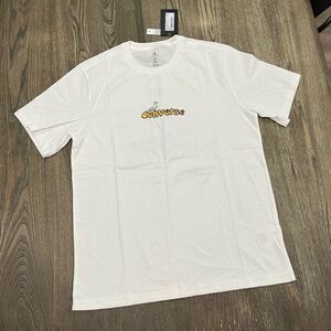 NWT Converse Lighthouse Graphic T-Shirt Short Sleeve Crewneck Knit Tee White M